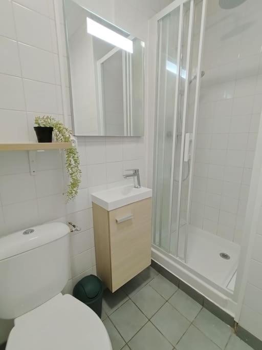 Studio Vue Mer - Plage De Trestraou Perros-Guirec Ngoại thất bức ảnh
